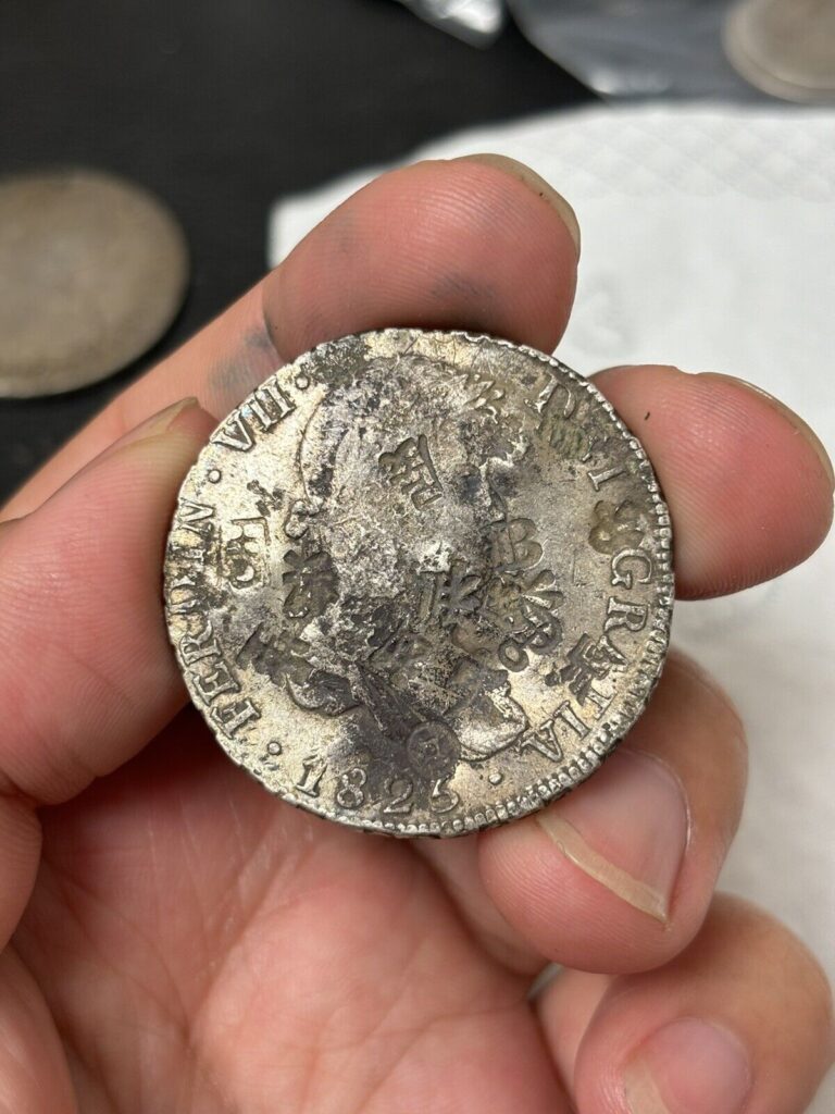 Read more about the article Bolivia 1825 PTS JL Potosi Mint SILVER 8 REALES Coin Private Countermarks