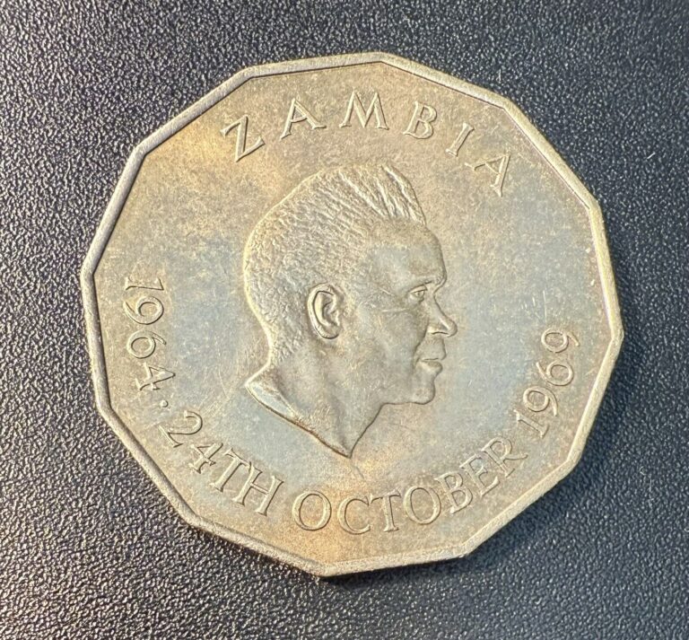 Read more about the article 1969 Zambia 50 Ngwee FAO Coin