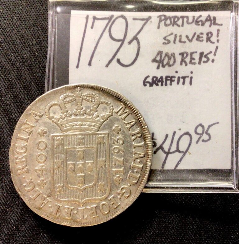 Read more about the article 1793 Portugal Silver! 400 Reissue! Graffiti! ENN Coins