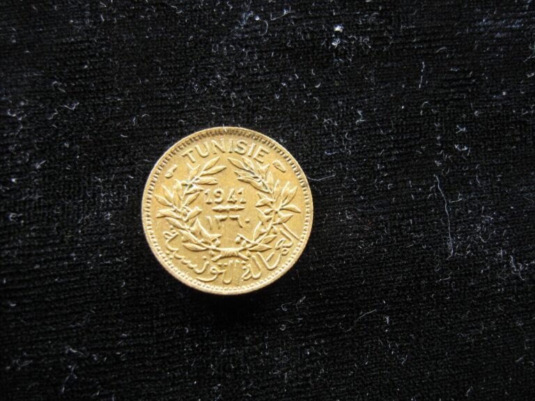 Read more about the article small old world coin TUNISIA 50 centimes 1941 KM246 (568)