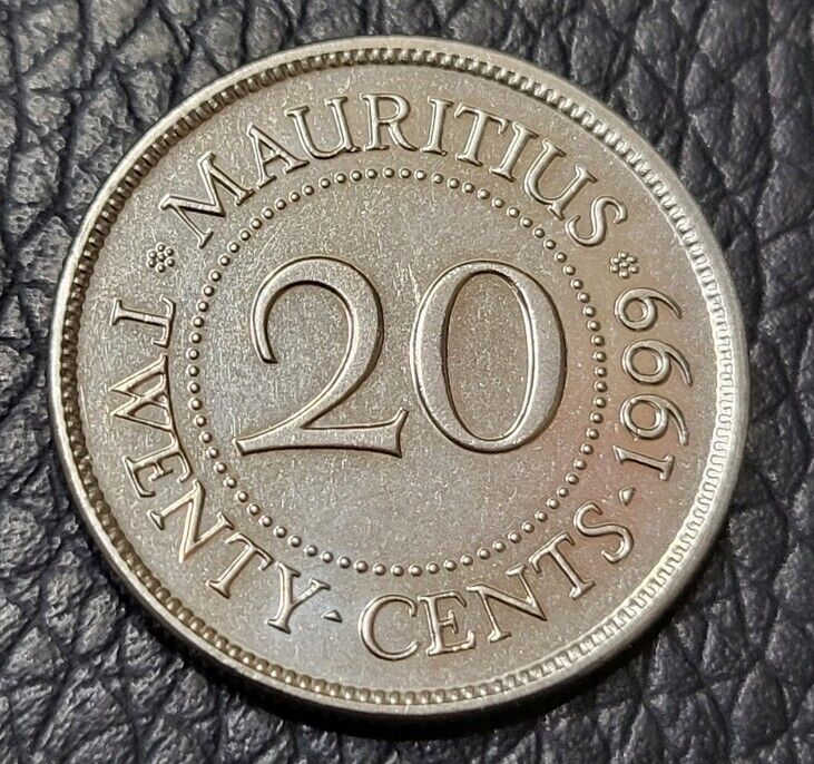 Read more about the article 1999 Mauritius 20 Cents Coin