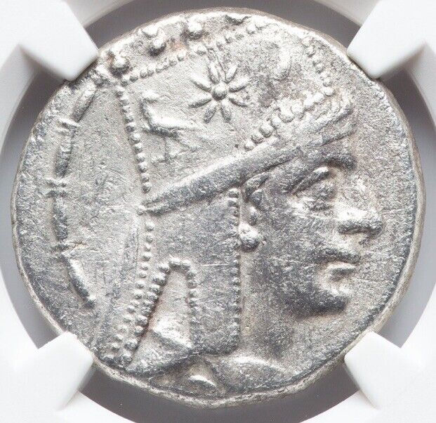 Read more about the article Tigranes II Great 95-56 BC  Tetradrachm Armenia Armenian Silver Coin  NGC Ch VF