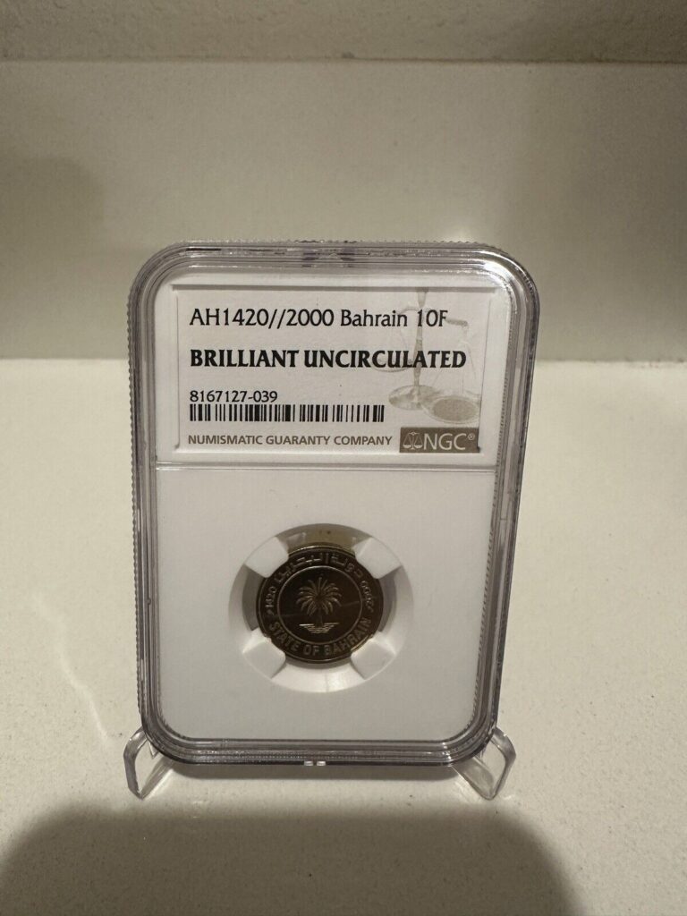 Read more about the article NGC NGC AH1420/2000 Bahrain 10F Brilliant Uncirculated