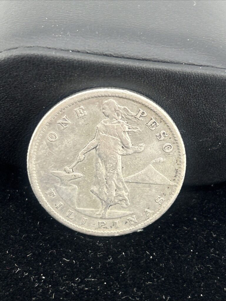 Read more about the article 1909-S US Philippines 1 Peso United States of America Silver Coin #21
