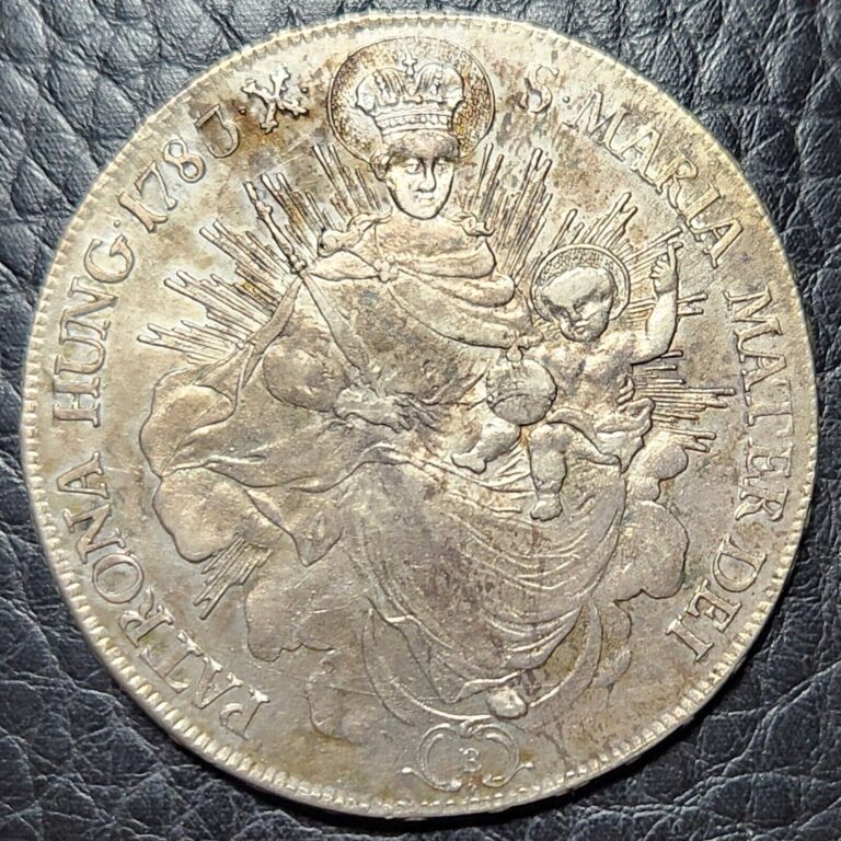 Read more about the article Silver 1783-B Hungary 1 Thaler | AU Condition