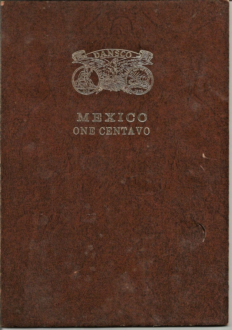 Read more about the article Mexico 1 Centavo Date Set 1899-1968 Dansco Album  227 with 66 coins CIR-UNC.