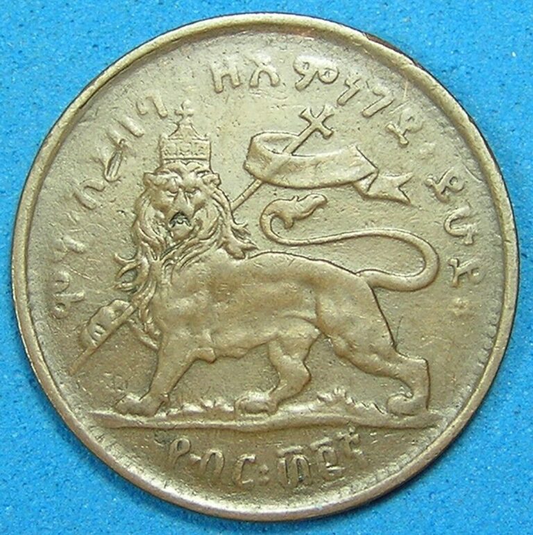 Read more about the article Ethiopia 1/32 Birr Coin EE 1889 (1897)  KM-11  Combined Shipping