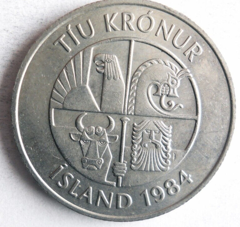 Read more about the article 1984 ICELAND 10 KRONUR – High Quality Coin – FREE SHIP – Bin #1000