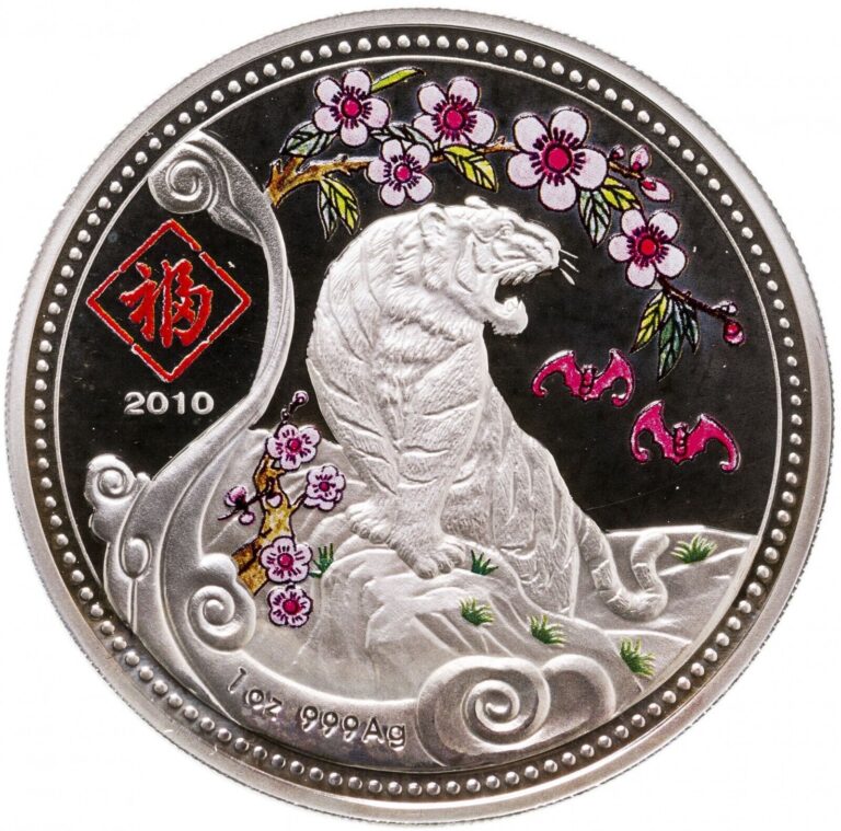 Read more about the article 2010 Malawi Year of the Tiger 1 Oz Lunar Silver Color Coin Chinese Zodiac Proof