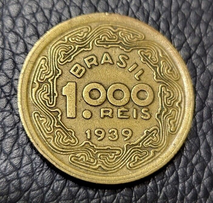 Read more about the article 1939 Brazil 1000 Réis Coin