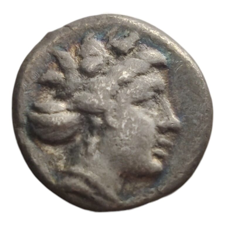 Read more about the article AR Tetrobol of Histiaea / Histiaia Ancient Greek Silver Coin Nymph 15E