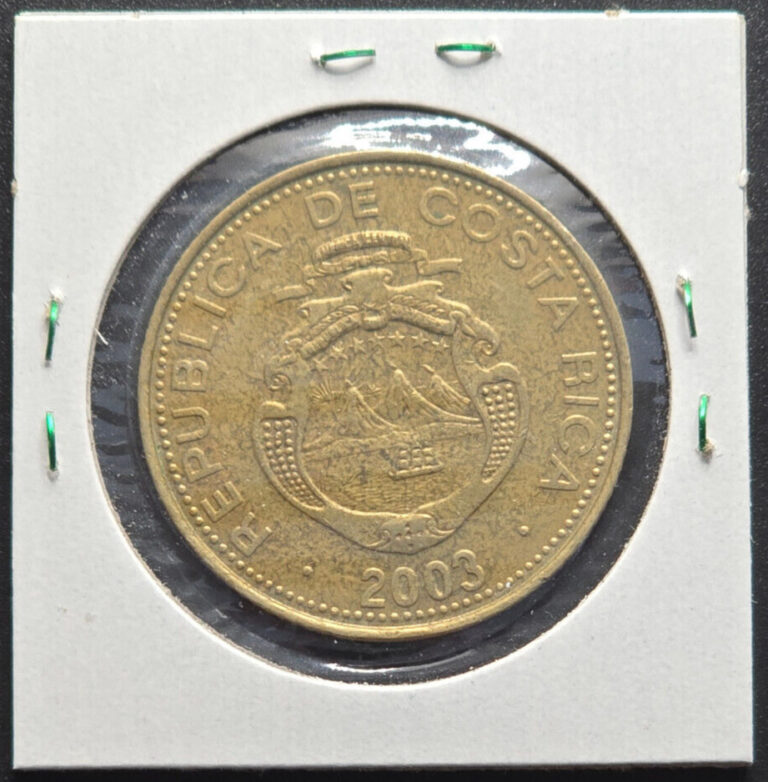 Read more about the article 2003 COSTA RICA 500 COLONES – Coin