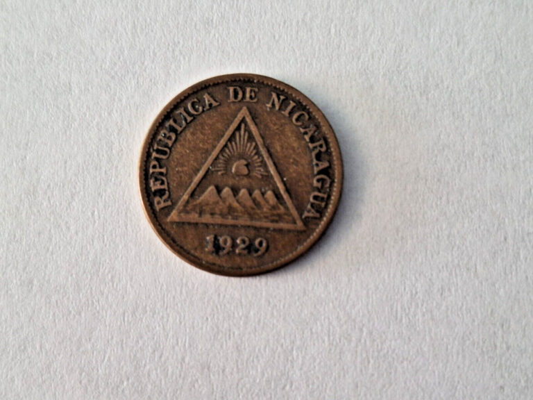 Read more about the article 1929 Nicaragua Centavo Coin