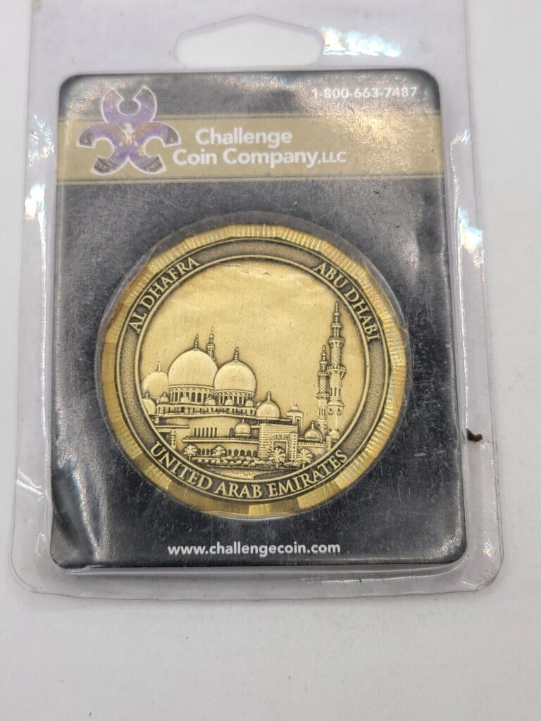 Read more about the article UAE GRAND MOSQUE AL DHAFRA UNITED ARAB EMIRATES 1.75″ CHALLENGE COIN