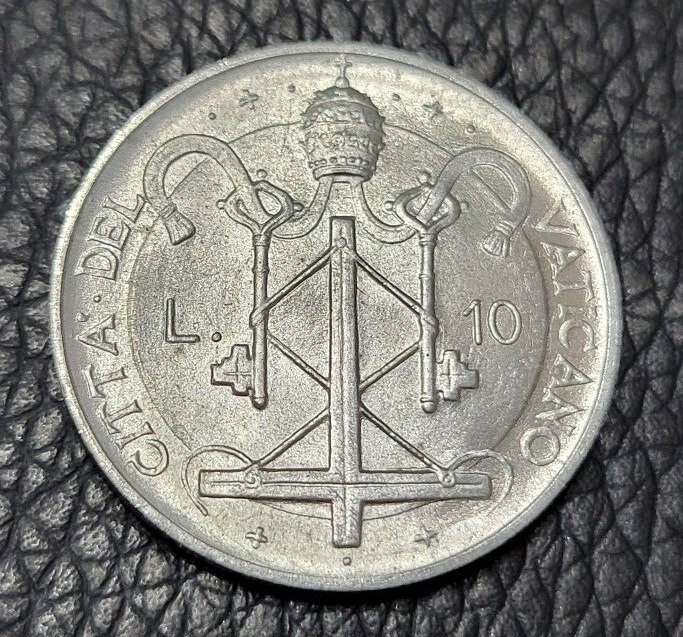 Read more about the article 1967 Vatican City 10 Lira Coin