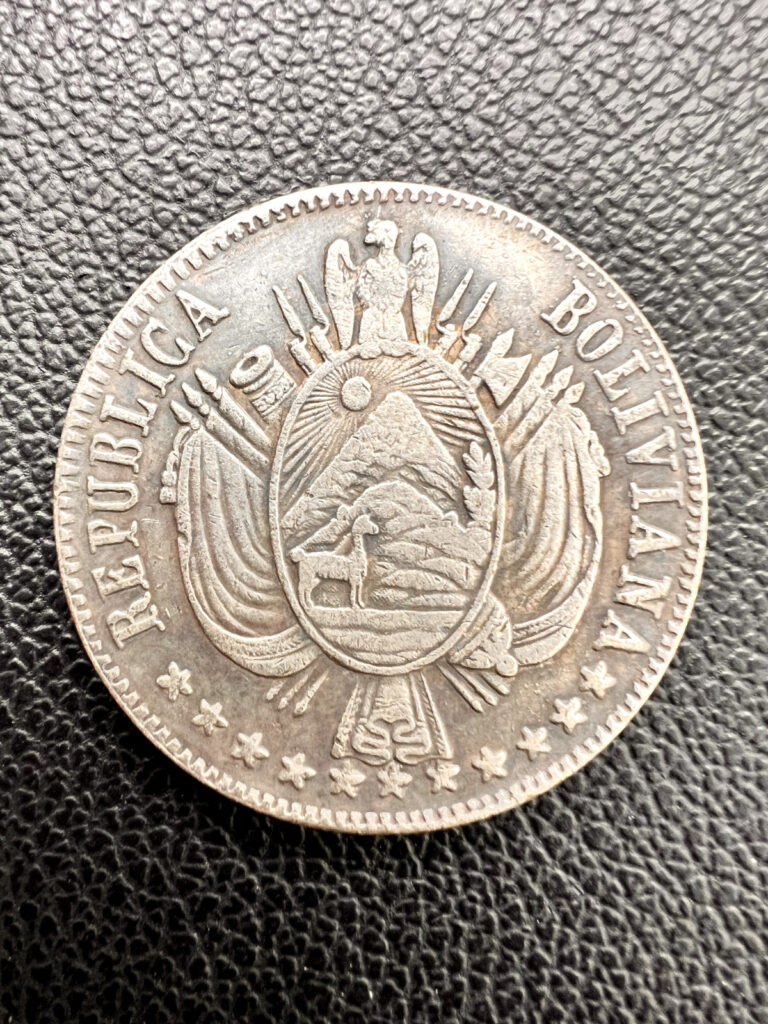 Read more about the article Coin 1 Boliviano 1867 Bolivia