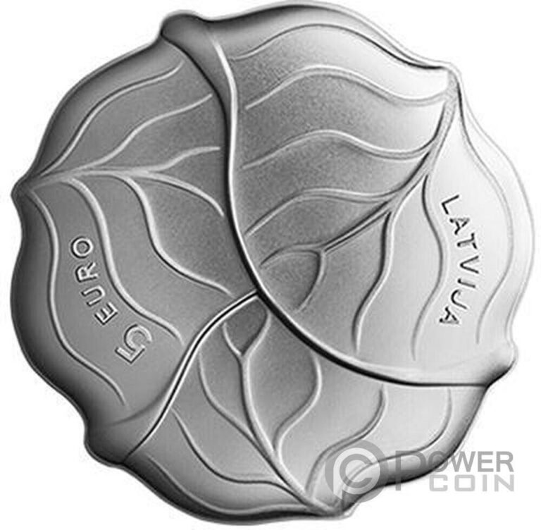 Read more about the article CABBAGE Silver Coin 5€ Euro Lithuania 2024