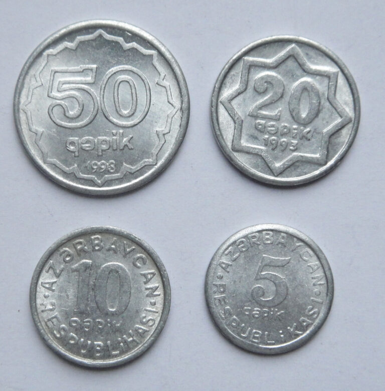 Read more about the article Azerbaijan Coins Set of 4 Pieces UNC