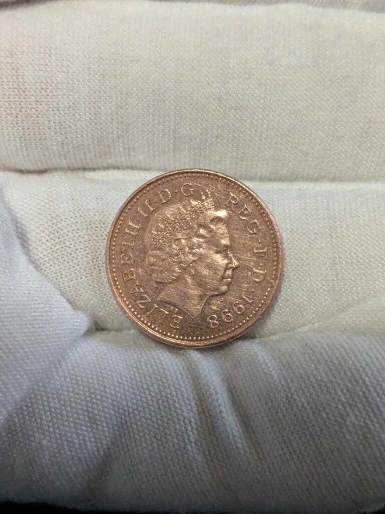Read more about the article 1998 UK 1 PENNY BUNC  EXTREMELY SCARCE