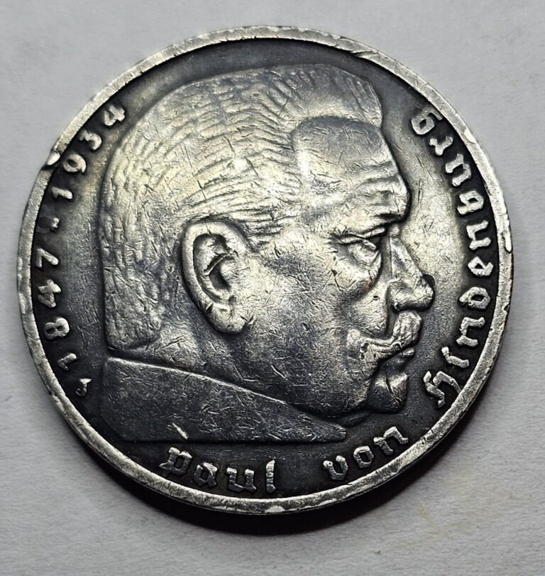 Read more about the article 1935 5 mark Germany Silver Coin