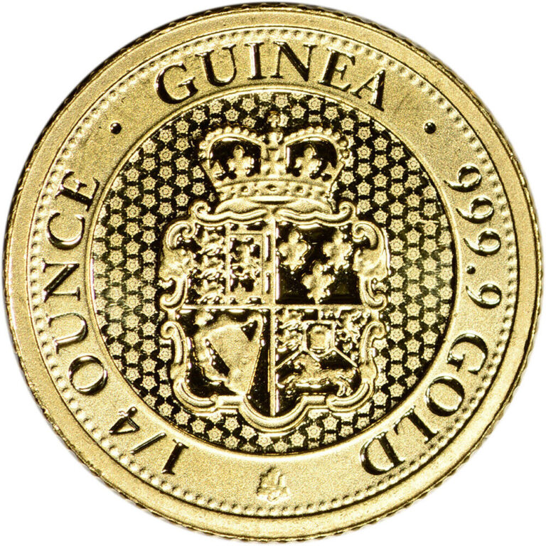 Read more about the article St Helena Gold Rose Crown Guinea 1/4 oz £25 – BU Random Date