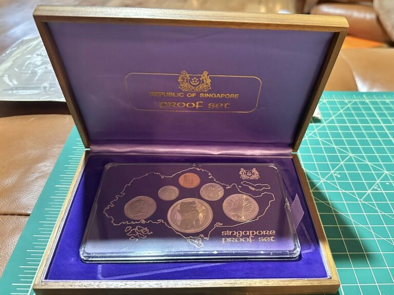 Read more about the article Rare 1978 6-Coin Singapore Proof Set with Numbered COA and Display Case