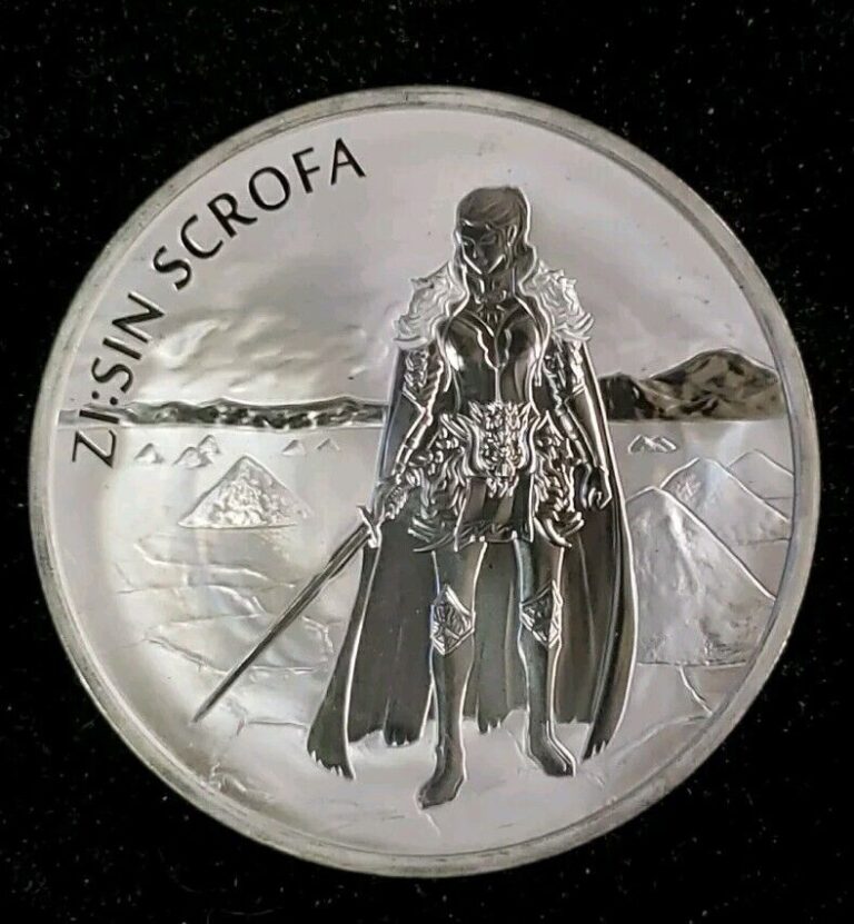 Read more about the article 2019 SOUTH KOREA 1 OZ SILVER ZI:SIN SCROFA BU Rare. L👀K SHIPS FREE