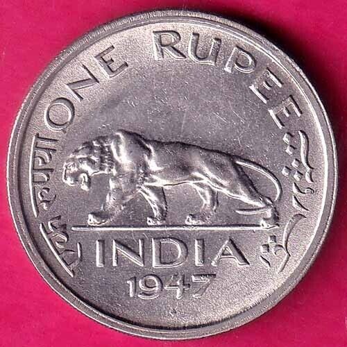 Read more about the article UNC BRITISH INDIA 1947 BOMBAY MINT GEORGE VI ONE RUPEE RARE COIN #RS1076