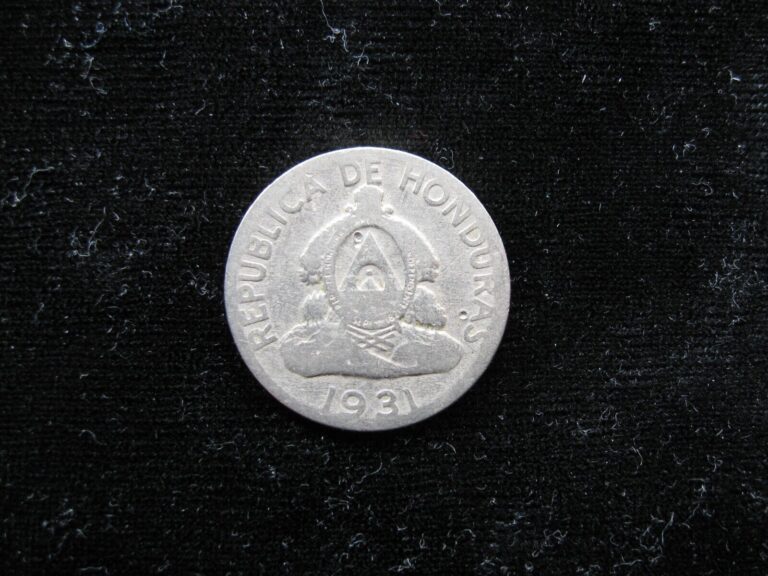 Read more about the article old world coin HONDURAS 5 centavos 1931 KM72 (221)