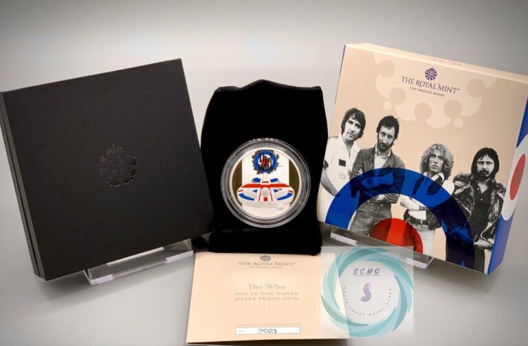 Read more about the article 2021 Great Britain 1oz Silver £2 The Who Proof Coin – Approved Design!!!