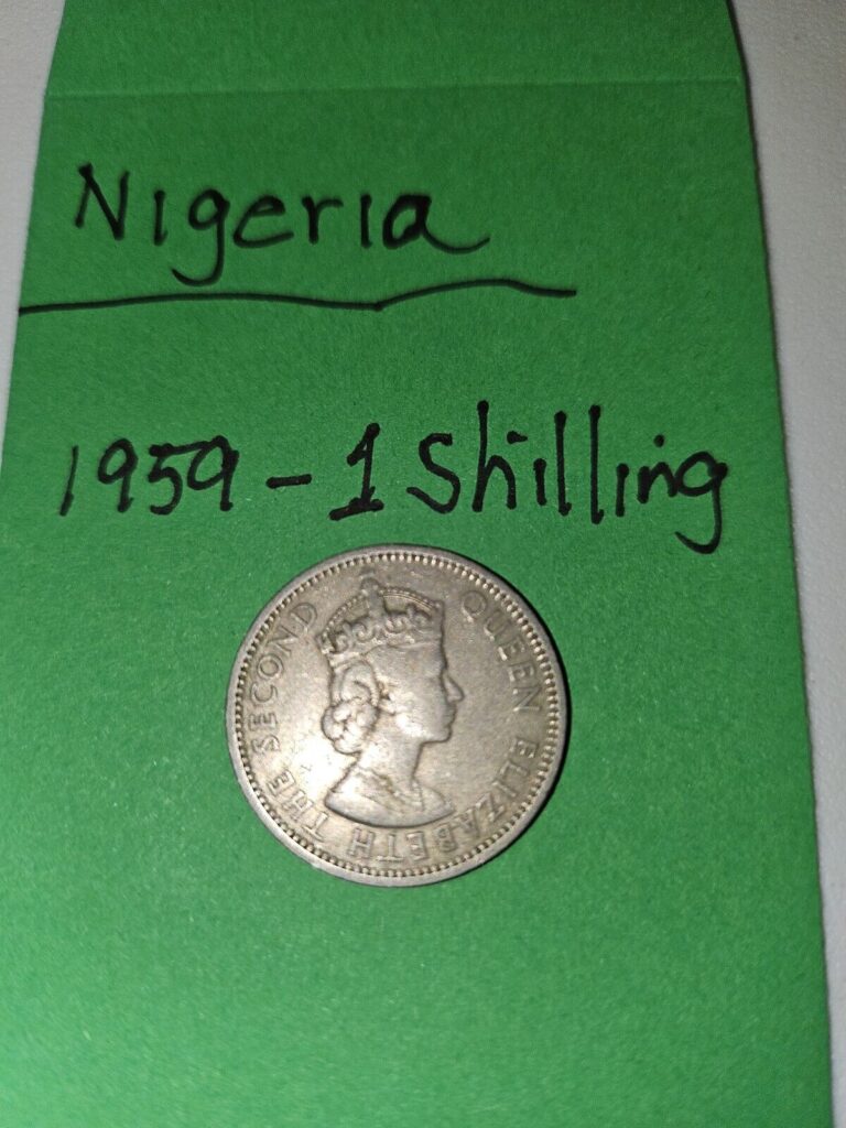 Read more about the article Nigeria 1959 Shilling Actual Coin