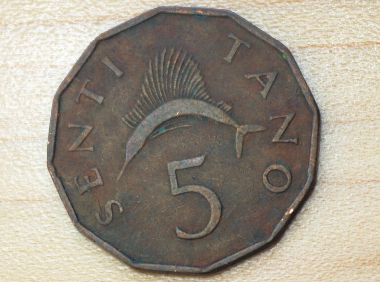 Read more about the article 1966 Tanzania 5 Senti Sailfish