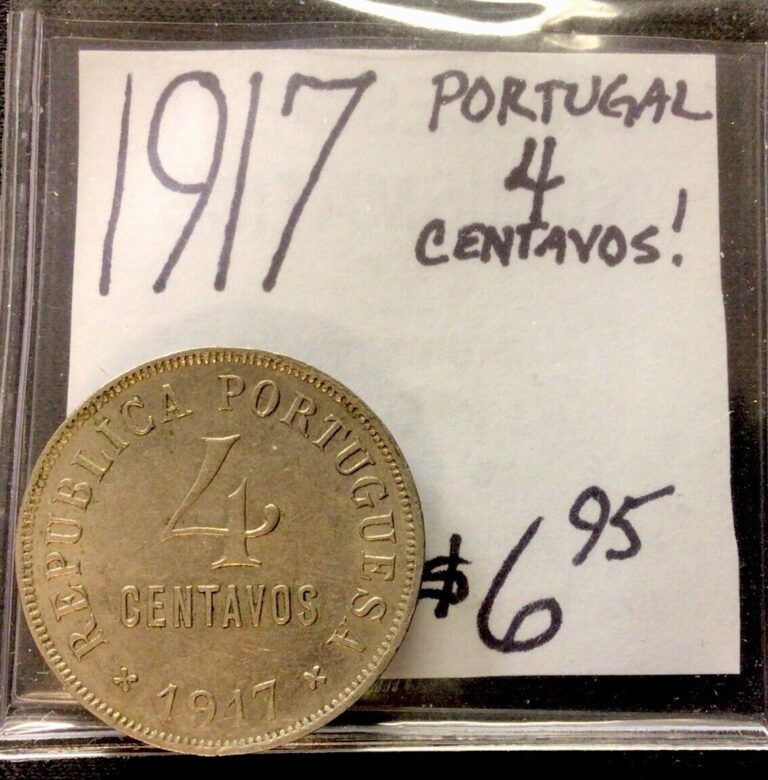 Read more about the article 1917 Portugal 4 Centavos! ENN Coins