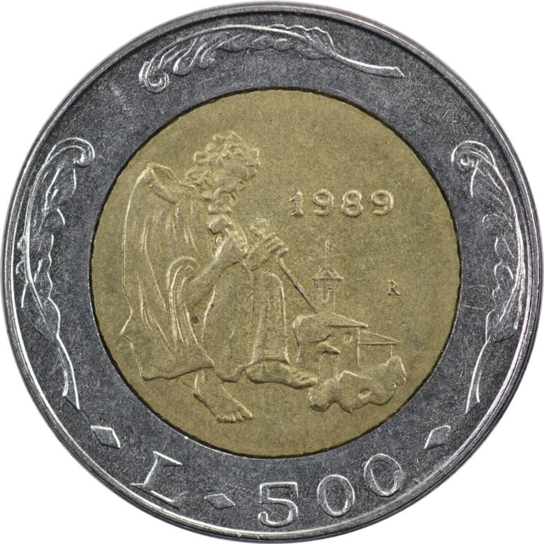 Read more about the article San Marino – 500 Lire – 1989 R