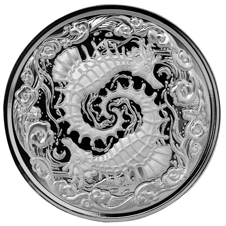 Read more about the article 2024 Samoa Seahorse 1 oz Silver Proof like Coin in capsule