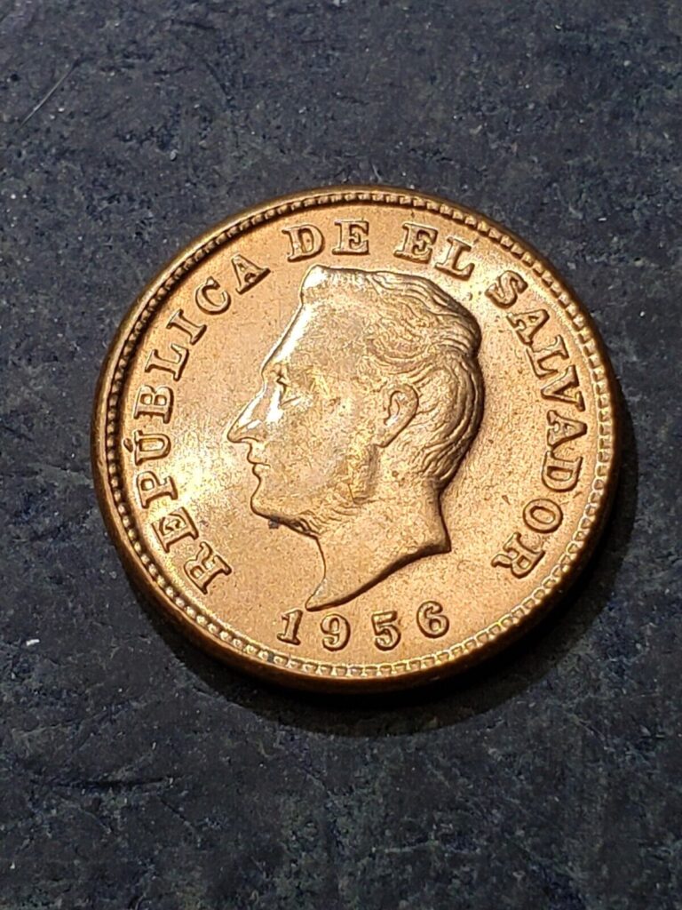 Read more about the article 1956 El Salvador One 1 Centavo Coin #002