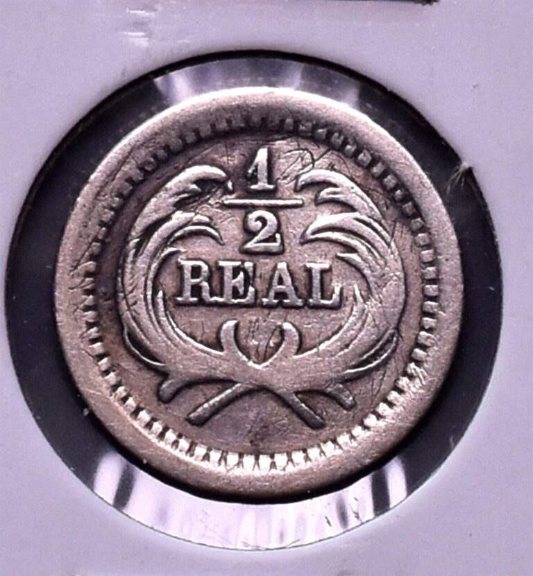 Read more about the article Guatemala Silver 1/2 Real 1878 Scarce Type #89499 ~ *O239