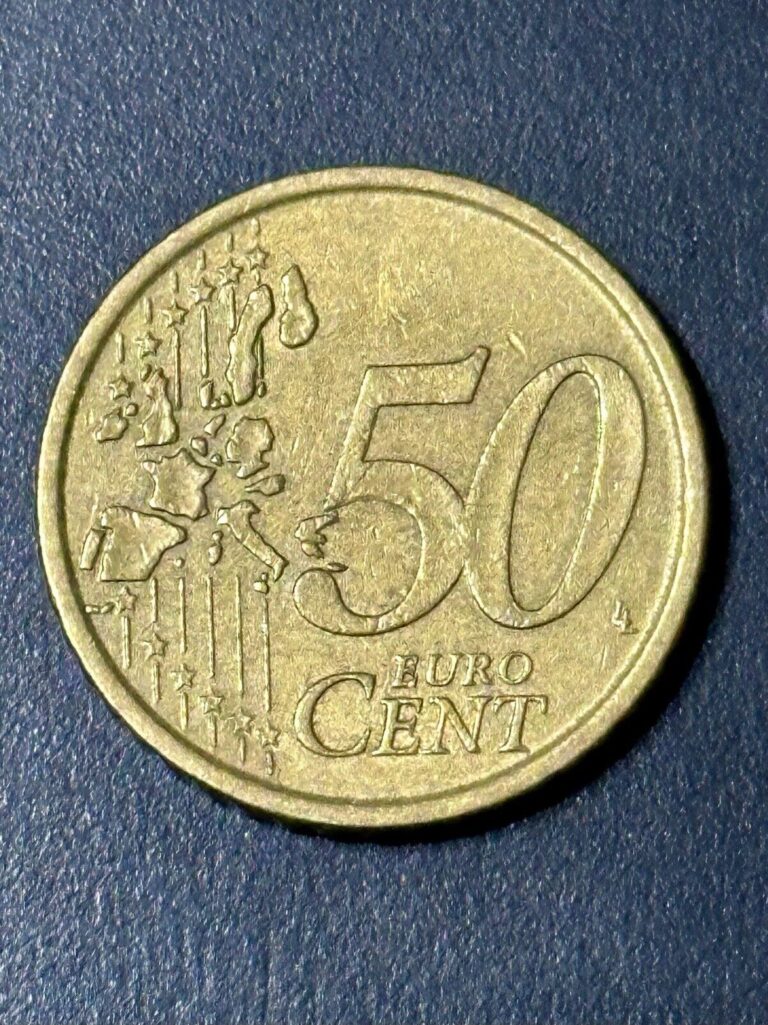 Read more about the article 2002 50 Euro Cent Coin Italy – Rare