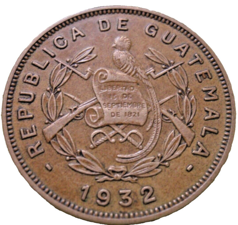 Read more about the article 1932 GUATEMALA 2 CENTAVOS – HIGH GRADE – LOW MINTAGE – VERY Scarce Coin