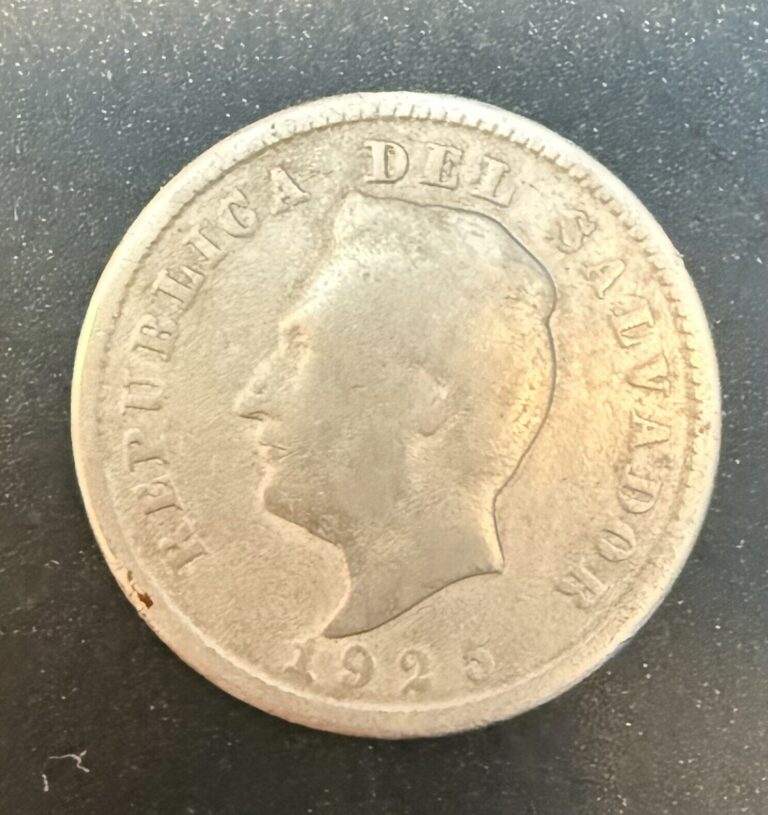 Read more about the article 1925 Un Centavo El Salvador Rare Coin