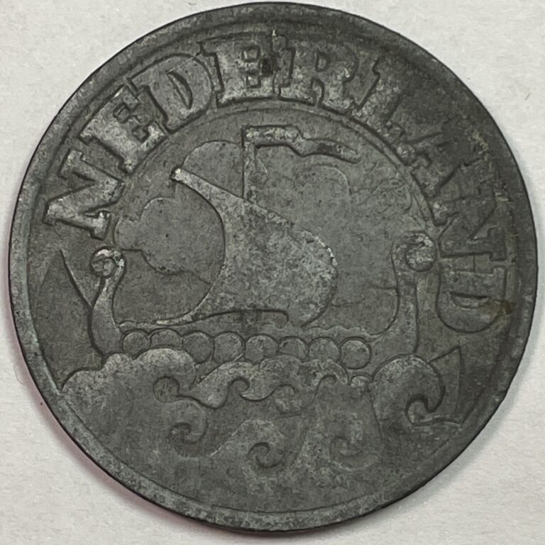 Read more about the article 1942 Nederland 25 Cents Extremely Fine XF Coin #15498