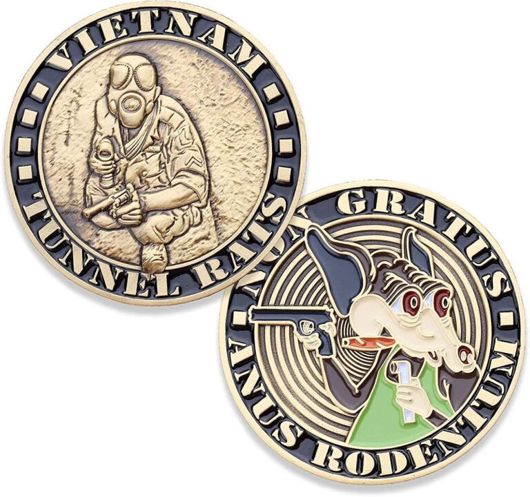 Read more about the article Vietnam Tunnel Rat Challenge Coin