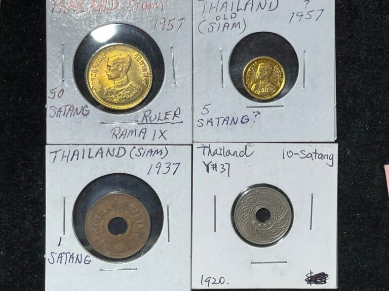 Read more about the article Early Thailand 3 Coins Lot High Value