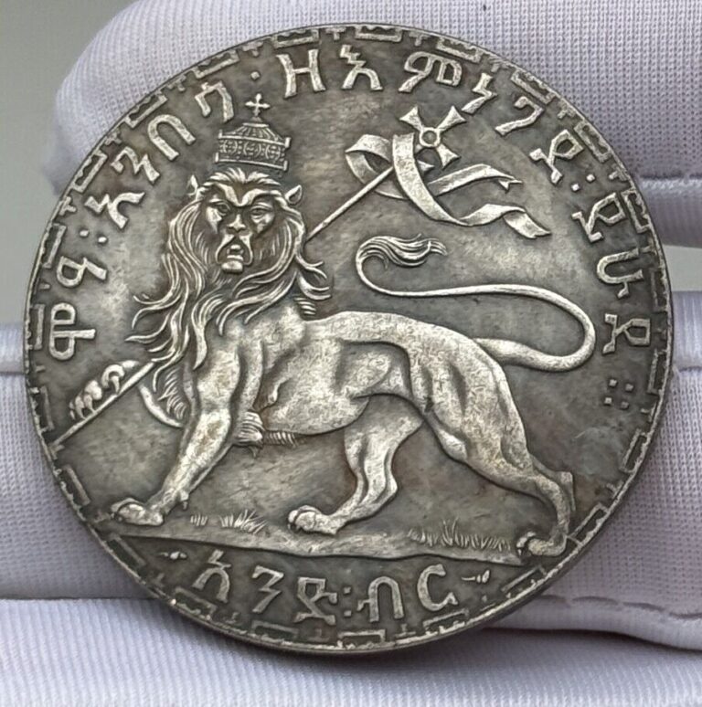 Read more about the article Coin 1 Birr 1899 Ethiopia Africa