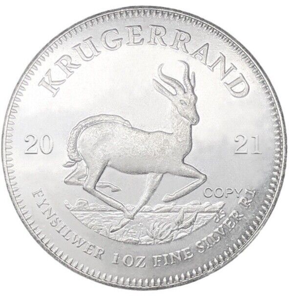 Read more about the article 2021 Krugerrand Silver 1 oz Silver Coin 2021 South Africa 999%) Bullion* Anlag