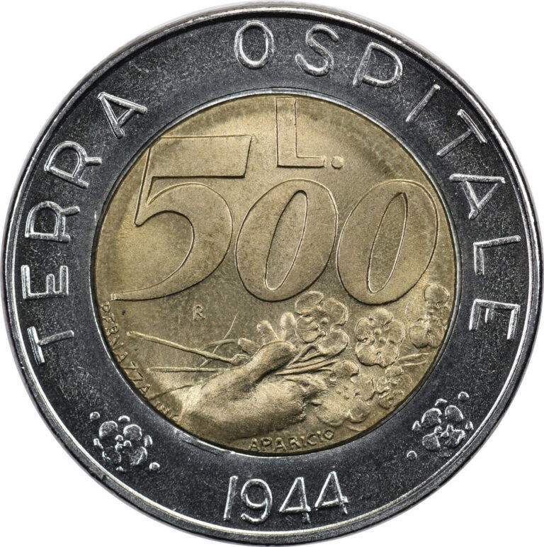 Read more about the article San Marino – 500 Lire – 1991 R – Unc – Hospitable Land