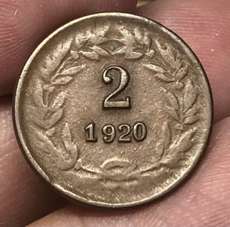 Read more about the article HONDURAS KM71 2 Centavos 1920 With Out Dot