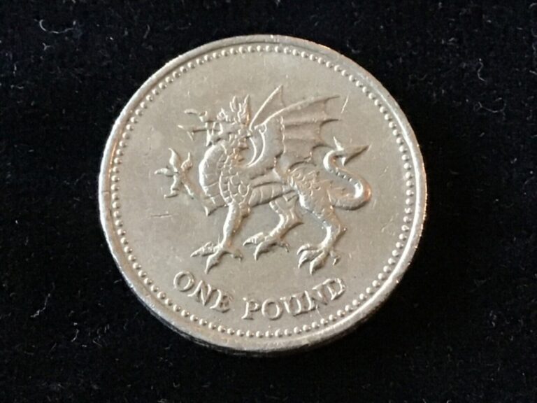 Read more about the article 2000 British Great Britain England Pound Coin Welsh Dragon Representing Wales