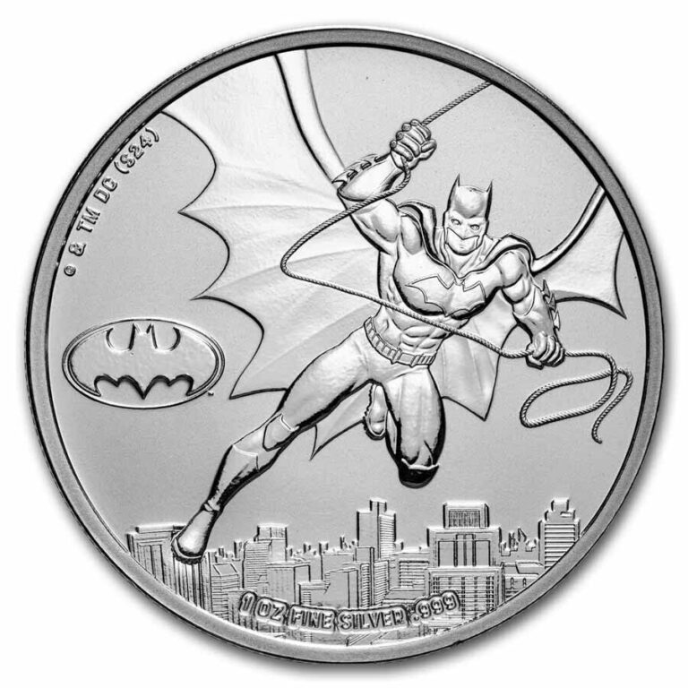 Read more about the article 2024 Samoa 1 oz Silver DC Comics Batman BU