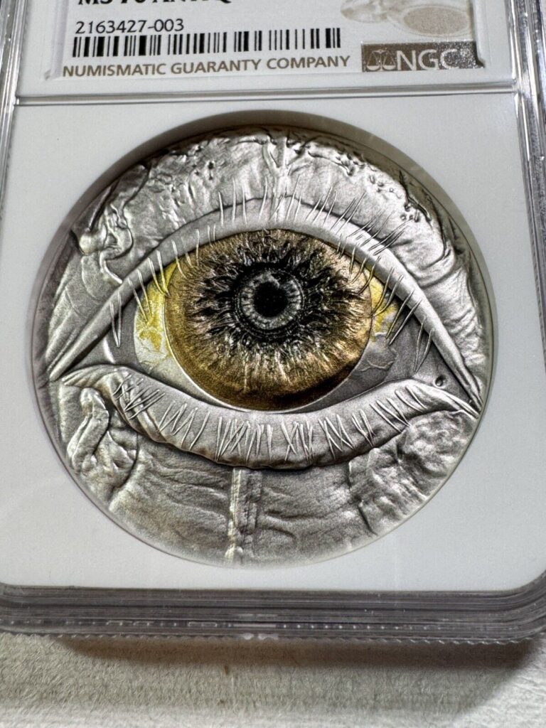 Read more about the article 2025 Gabon 1000 Francs Polyphemus the Cyclops Graded MS 70 Antiqued by NGC